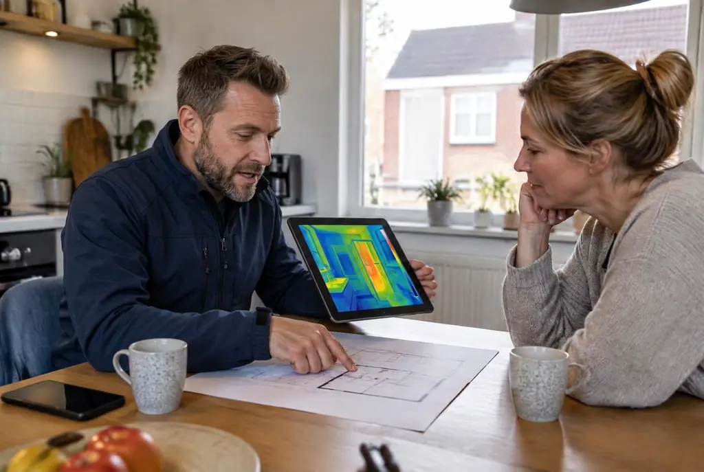 Lekdetectie Landsmeer – bevindingen bespreken aan de keukentafel
