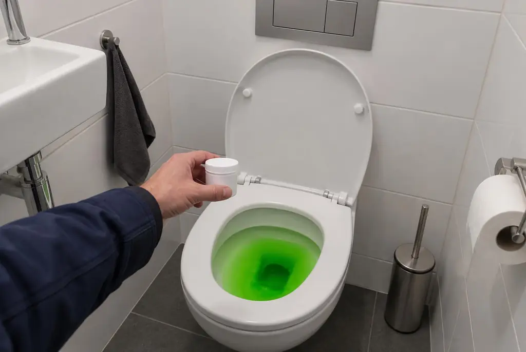 Lekdetectie Landsmeer – kleurstoftest bij een lekkend toilet